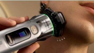 Precision, even in hard-to-shave areas