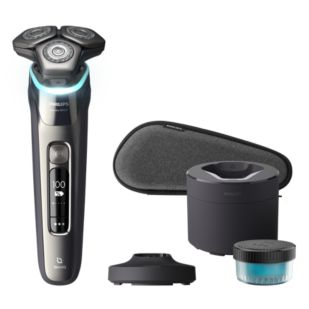 Shaver series 9000 Wet &amp; Dry electric shaver with SkinIQ