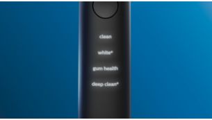 Choose from 4 modes and 3 intensity settings